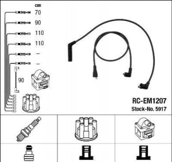 Дроти запалення, набір RCEM1207