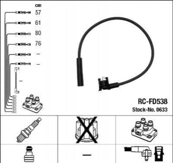 Дроти запалення RCFD538