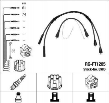 Кабель запалювання RC-FT1205