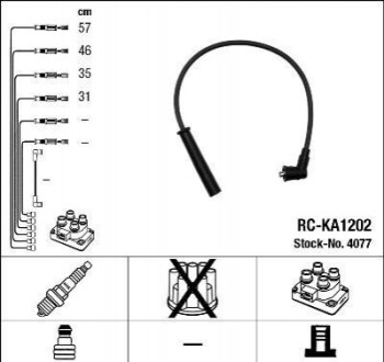 Дроти запалення, набір RCKA1202