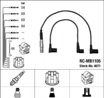 Дроти запалення, набір RCMB1105