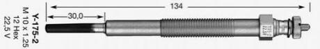 Свічка розжарювання NGK Y1752 (фото 1)
