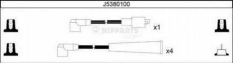 Комплект кабелів високовольтних NIPPARTS J5380100 (фото 1)
