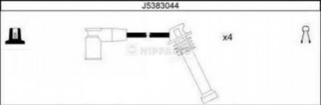 Комплект кабелiв запалювання J5383044