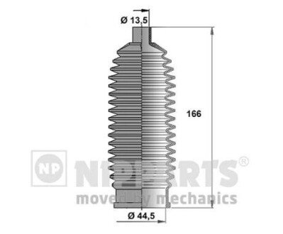 Пыльник рулевого механизма NIPPARTS J2841014