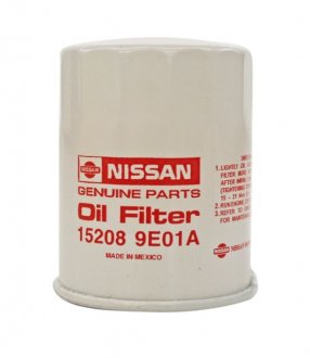 Масляний фільтр NISSAN 15208-9E01A (фото 1)