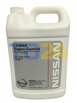 Антифриз Nissan Long Life Coolant концентрат -80 зелений 999MP-AF000P (Каністра 3,785л))