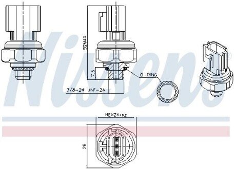 Пневматичний вимикач AC 301077