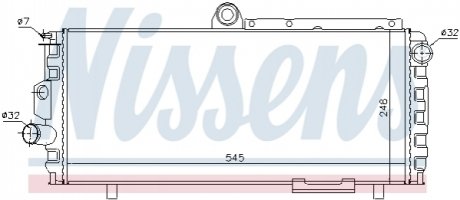 Радиатор NISSENS 60010 (фото 1)