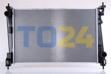 Радіатор охолодження Fiat Doblo/Opel Combo 1.3/1.6/2.0 D Multijet 10- NISSENS 617868 (фото 1)