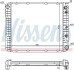 Радіатор охолодження двигуна NISSENS 65520A (фото 7)