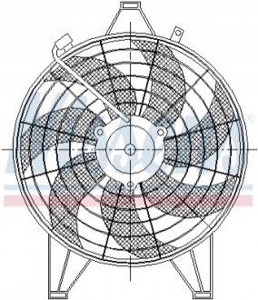 Вентилятор радиатора NISSENS 85531 (фото 1)