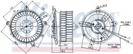 Моторчик пічки MB E-class (W210) 95-03 87041