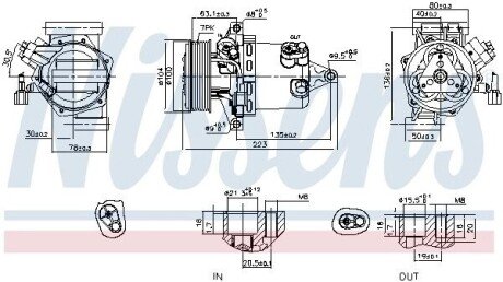 Компресор кондиціонера First Fit 890053