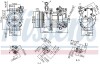 Компрессор кондиционера NISSENS 890077 (фото 7)