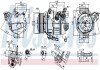 Компресор кондиціонера NISSENS 890791 (фото 7)