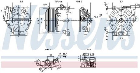 Компресор кондиціонера First Fit 890897