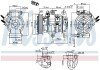 Компресор кондиціонера NISSENS 891007 (фото 1)