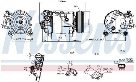 Компресор кондиціонера First Fit 891019