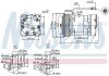 Компрессор кондиционера NISSENS 89411 (фото 5)