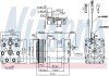 Компрессор кондиционера NISSENS 89470 (фото 5)
