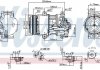 Компрессор кондиционера NISSENS 89479 (фото 1)