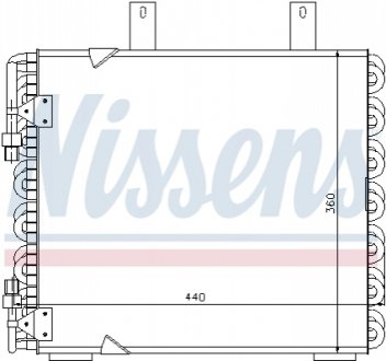 Радіатор кондиціонера NISSENS 94172 (фото 1)
