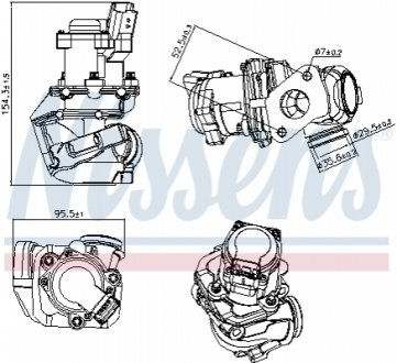 Клапан EGR 98188