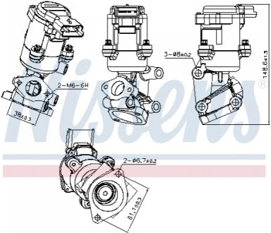 Клапан EGR 98237