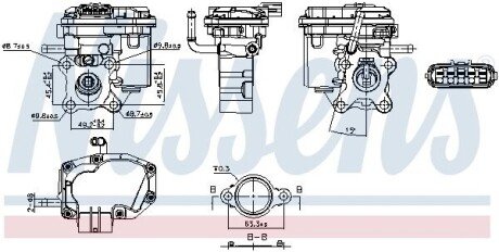 Клапан рециркуляціі (EGR) First Fit 98447