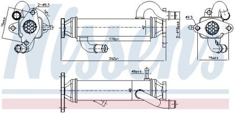 EGR cooler 989328