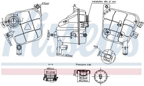 Бачок розширювальний MB (W166/X166/C292) 11- 996207