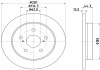 Тормозной диск NISSHINBO ND1111K (фото 1)