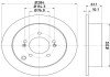 Гальмівний диск NISSHINBO ND6038K (фото 1)