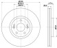 Тормозной диск NISSHINBO ND6073K (фото 1)