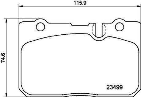 Колодки тормозные дисковые передние Lexus LS 400 (94-97)  (NP1063) NISSHINBO