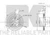 Гальмівний диск (передній) NK 201929 (фото 3)