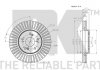 Гальмівний диск (передній) NK 202653 (фото 3)