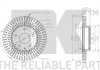 Тормозной диск (передний) NK 203281 (фото 3)
