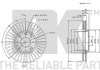 Гальмівний диск (передній) NK 203629 (фото 3)