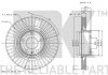 Тормозной диск (передний) NK 2047100 (фото 3)