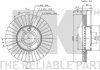 Тормозной диск (передний) NK 204772 (фото 3)