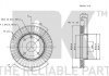 Гальмівний диск (передній) NK 205010 (фото 3)