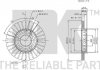 Тормозной диск (передний) NK 314758 (фото 3)