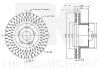 Диск гальмiвний NK 343395 (фото 3)
