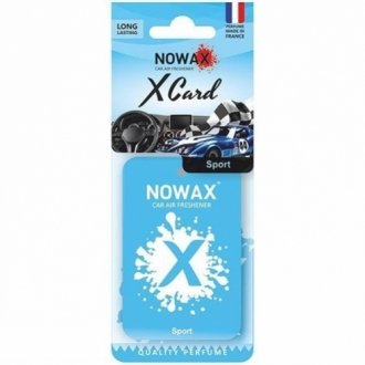 Ароматизатор NOWAX "X CARD" - Sport NX07532
