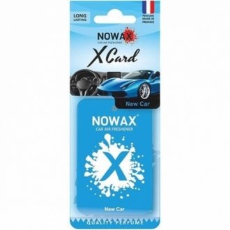 Ароматизатор NOWAX "X CARD" -New Car NX07534