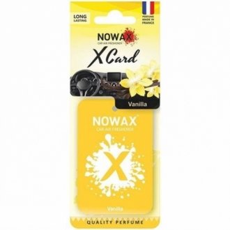 Ароматизатор NOWAX "X CARD" - Vanilla NX07536