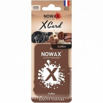 Ароматизатор NOWAX "X CARD" - Coffee NX07541