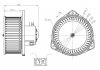 Вентилятор салона NRF 34303 (фото 1)